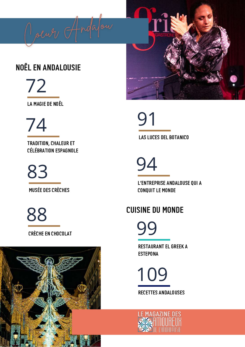 Cœur Andalou — E-magazine N°1
