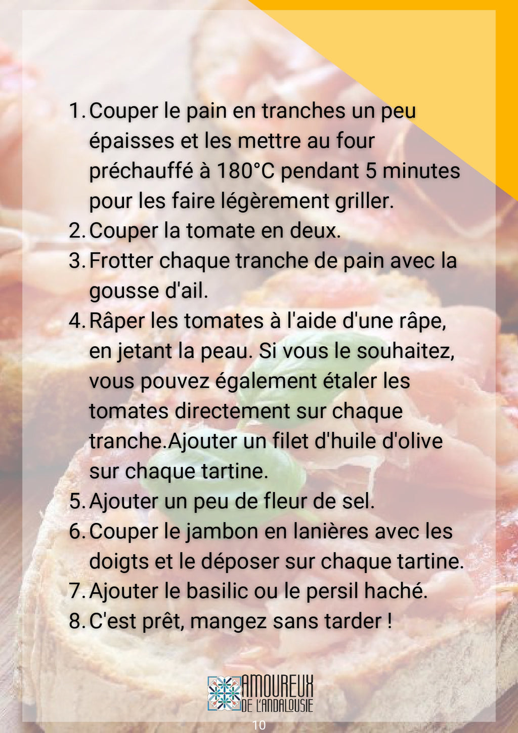 Suivez le Guide ! Suivez le Chef en Andalousie